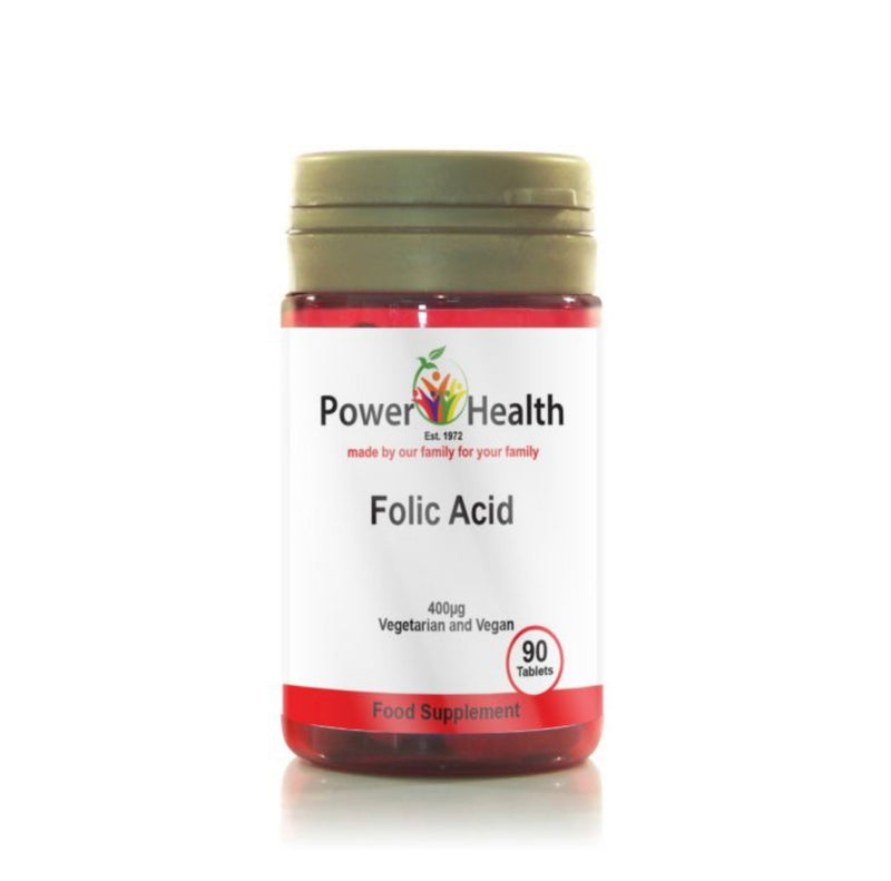 Power Health Folic Acid - 90 Tablets