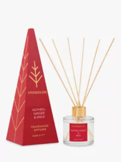 Stoneglow Nutmeg, Ginger & Spice Reed Diffuser, 100ml