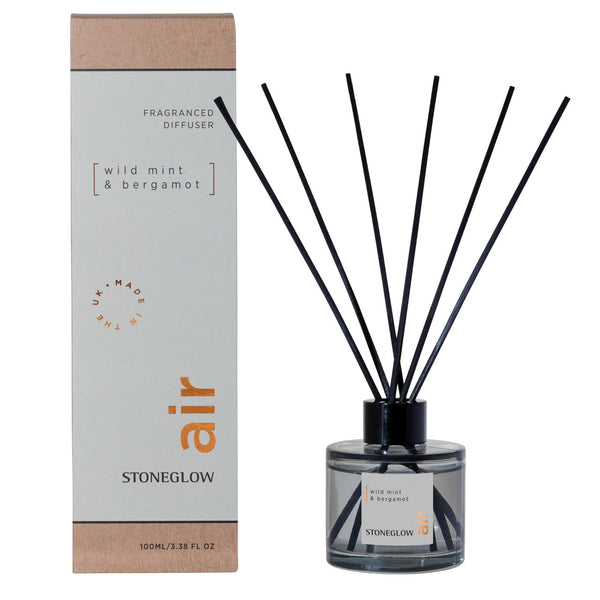 Stoneglow - Air - Wild Mint and Bergamot Reed Diffuser