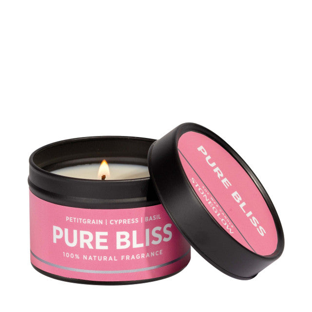 Stoneglow Pure Bliss Tin Mini Candle 80g