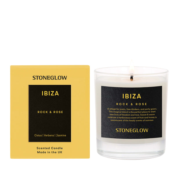 Stoneglow Ibiza Tumbler Candle 220g