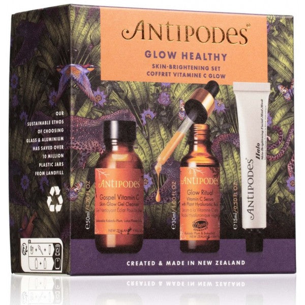 Antipodes Glow Healthy Skin Brightening Set