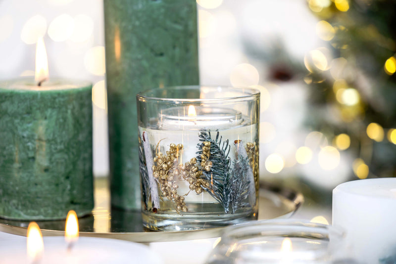 Stoneglow Frosted Woods Tumbler Candle