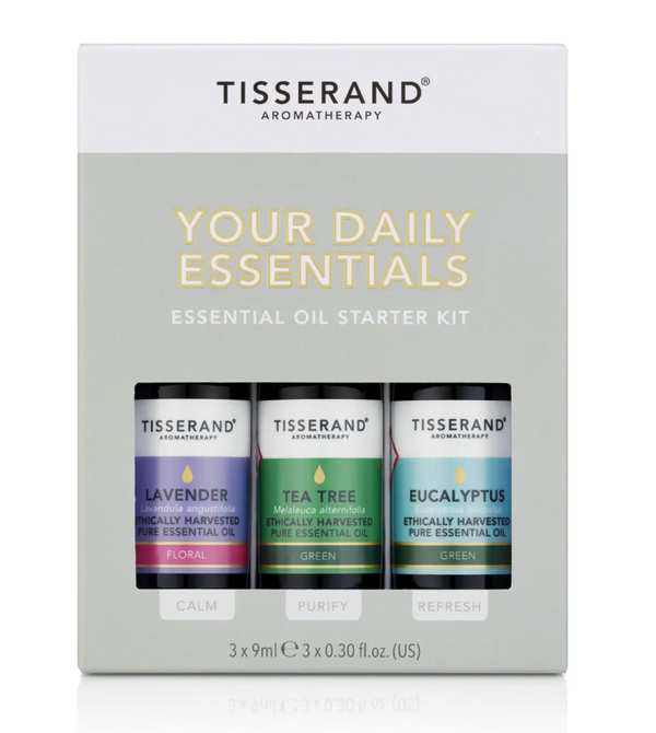 Tisserand Your Daily Essentials Essential Oil Starter Kit