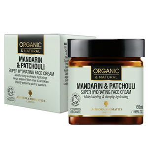 Mandarin & Patchouli Super Hydrating Face Cream COSMOS Organic 60ml