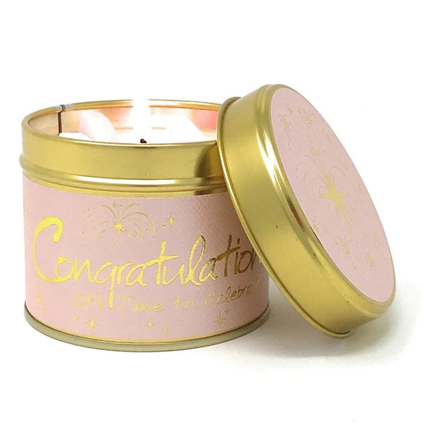 Congratulations! Lily Flame Candle