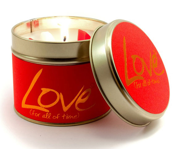 Love Lily Flame Candle