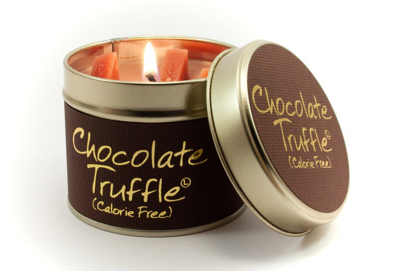 Chocolate Truffle Lily Flame Candle
