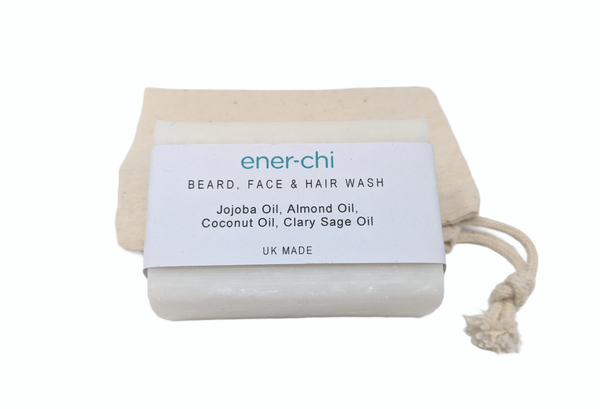 ener-chi  Beard, Face & Hair Wash 100g