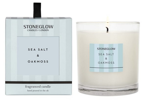 Stoneglow Sea Salt & Oakmoss Fragranced Candle