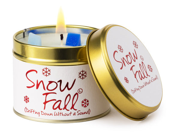 Lily Flame Snow Fall Candle