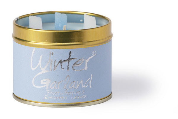 Lily Flame Winter Garland scented candle