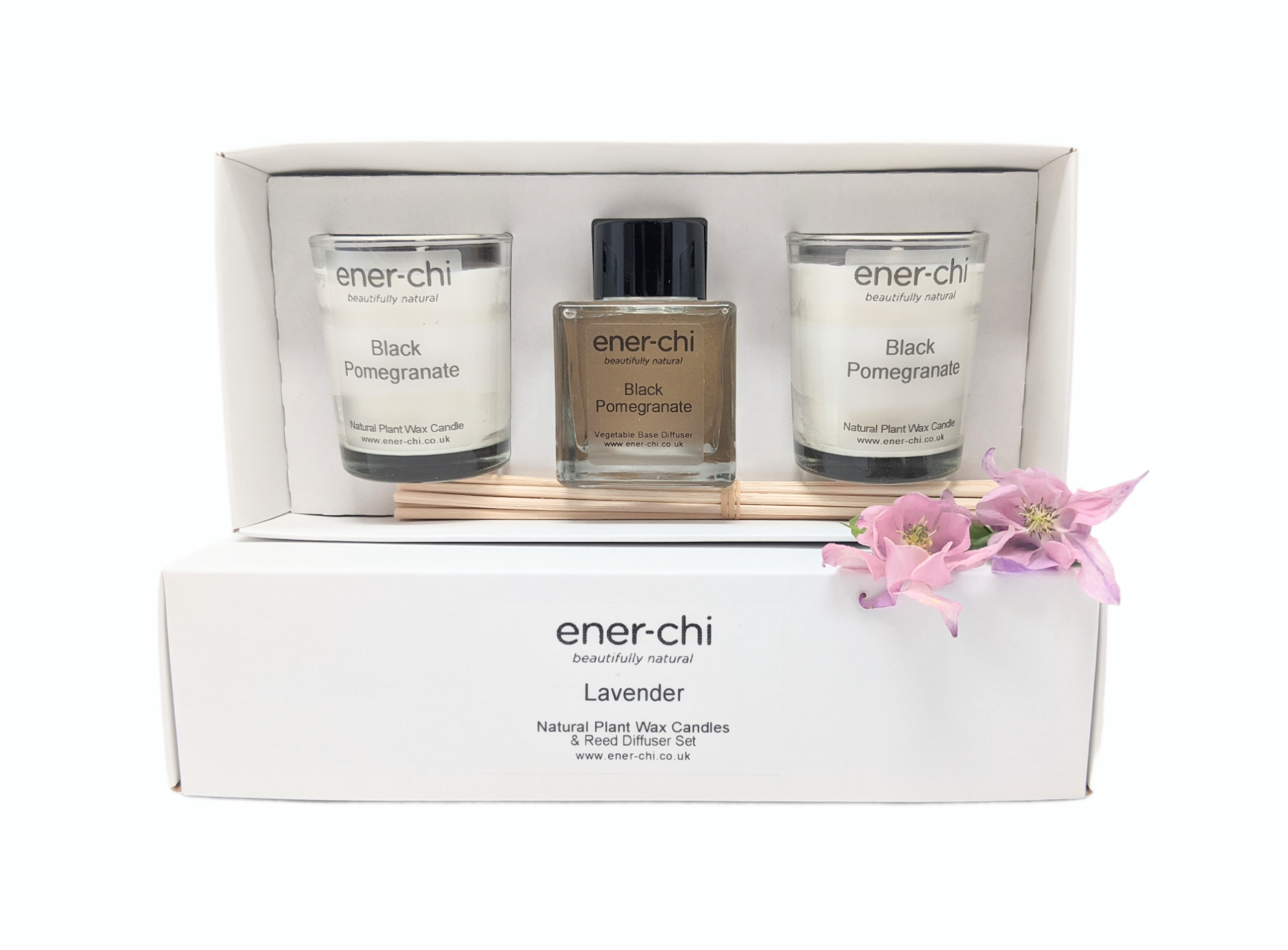 ener-chi Diffuser & Two Candle Gift Set – ener-chi organics