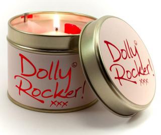 Dolly Rocker Lily Flame Scented Candle