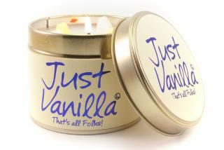 Just Vanilla Lily Flame Candle