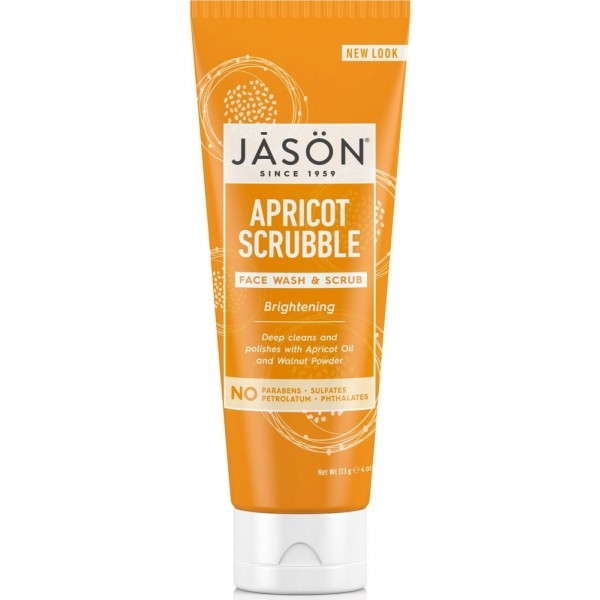 JĀSÖN Brightening Apricot Scrubble Face Wash and Scrub