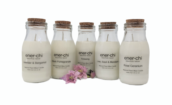 ener-chi Milk Bottle Candle