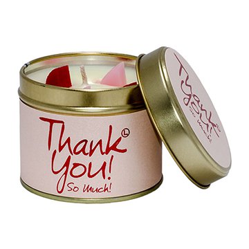 Thank You! Lily Flame Candle