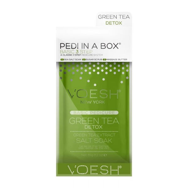 VOESH Green Tea Detox Pedi In  A Box